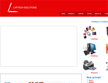Tablet Screenshot of laptechindia.com